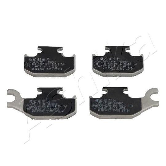 50-00-0719 - Brake Pad Set, disc brake 