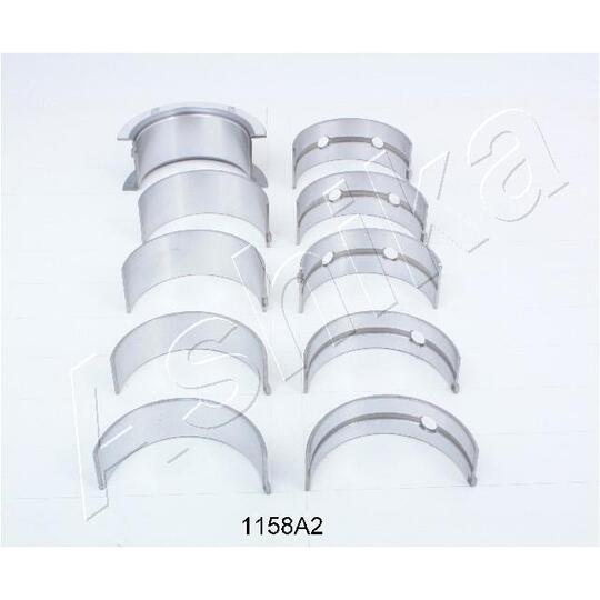 86-1158A2 - Crankshaft Bearing Set 