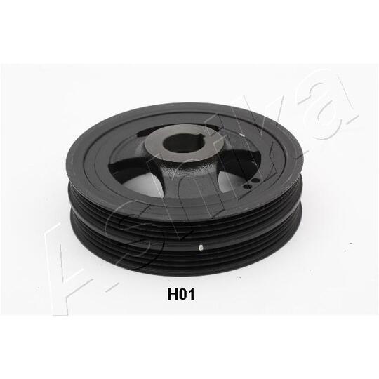 122-0H-H01 - Belt Pulley, crankshaft 