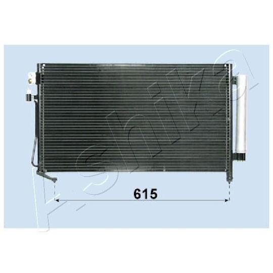 CND243008 - Lauhdutin, ilmastointilaite 