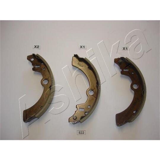 55-08-822 - Brake Shoe Set 