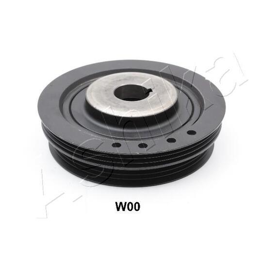 122-0W-W00 - Belt Pulley, crankshaft 