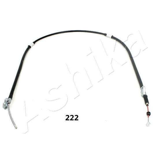 131-02-222 - Cable, parking brake 