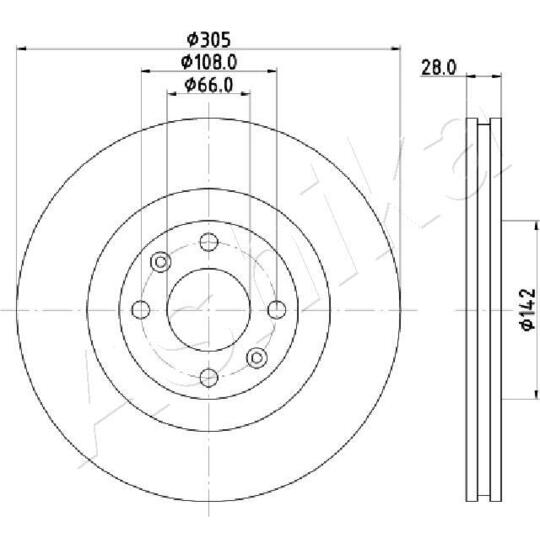 60-00-0631 - Brake Disc 