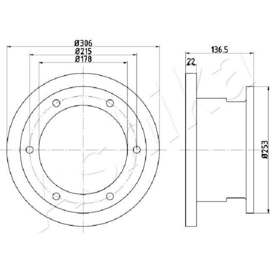 61-00-0224 - Brake Disc 