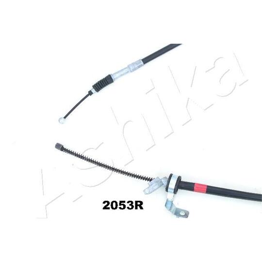 131-02-2053R - Cable, parking brake 