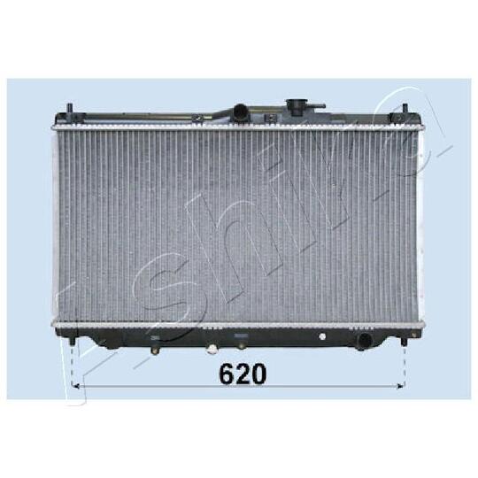 RDA012037 - Radiator, engine cooling 