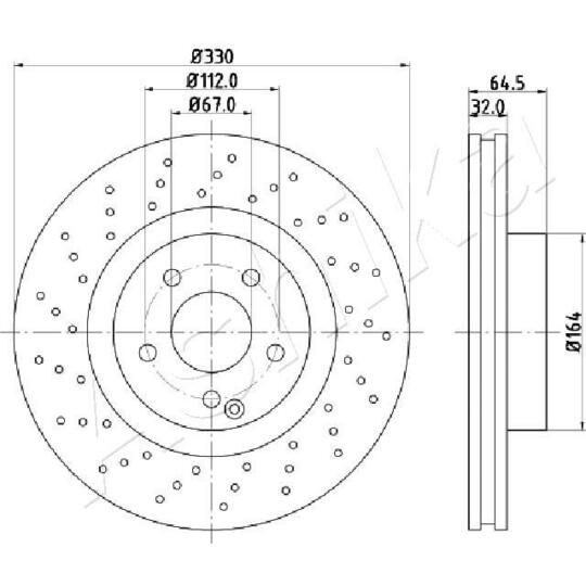 60-00-0541 - Brake Disc 