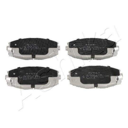 50-02-245 - Brake Pad Set, disc brake 