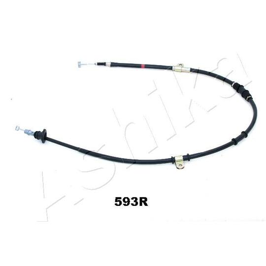 131-05-593R - Cable, parking brake 