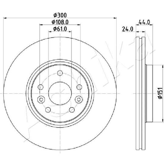 60-00-0706 - Brake Disc 