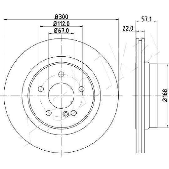 61-00-0510 - Brake Disc 