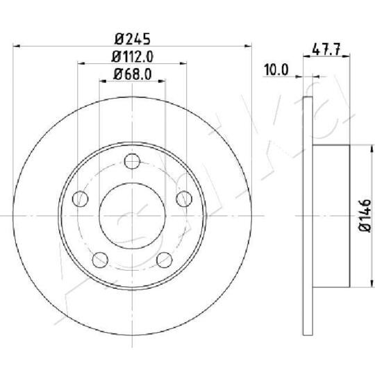 61-00-0905 - Brake Disc 