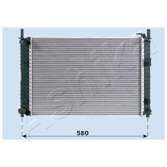 RDA053077 - Radiator, engine cooling 