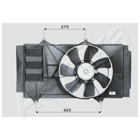 VNT151829 - Fan, radiator 