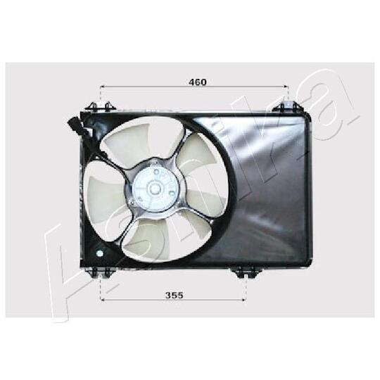 VNT142001 - Fan, radiator 