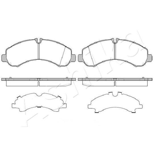 50-05-526 - Brake Pad Set, disc brake 