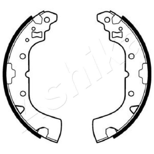 55-05-523 - Brake Shoe Set 