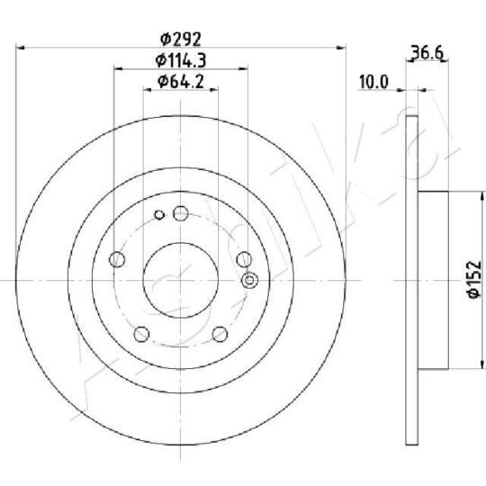 61-04-427 - Brake Disc 