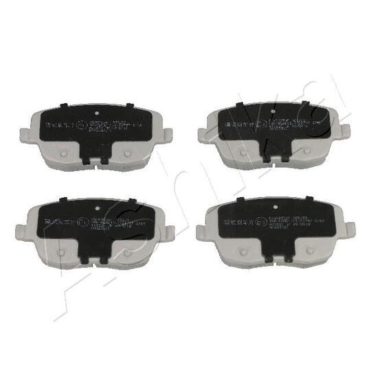 50-00-0935 - Brake Pad Set, disc brake 