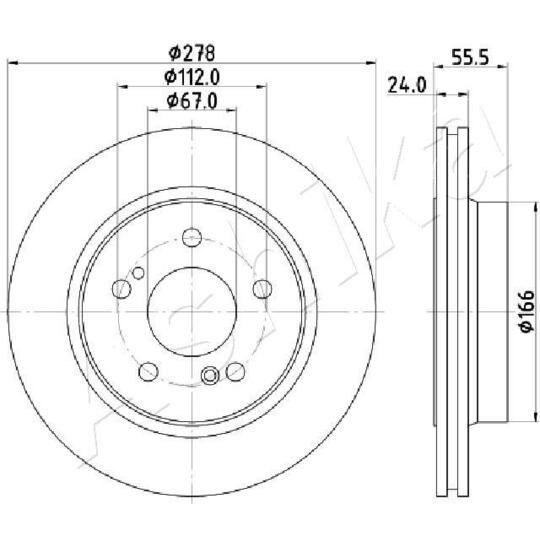 61-00-0506 - Brake Disc 