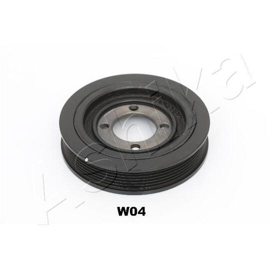 122-0W-W04 - Belt Pulley, crankshaft 