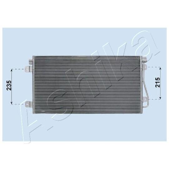 CND093045 - Condenser, air conditioning 