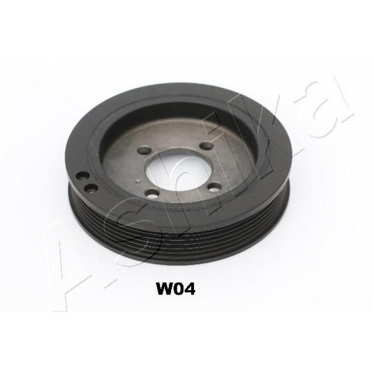122-0W-W04 - Belt Pulley, crankshaft 