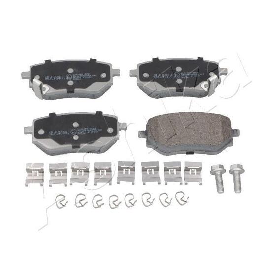 51-00-0532 - Brake Pad Set, disc brake 