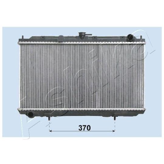 RDA213052 - Radiator, engine cooling 