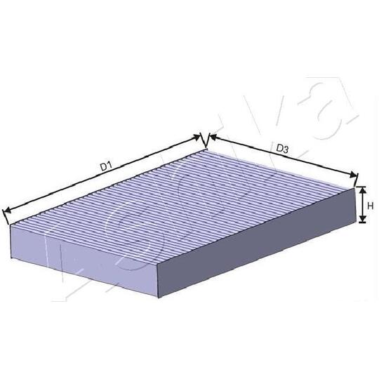 21-NS-NS26 - Filter, interior air 