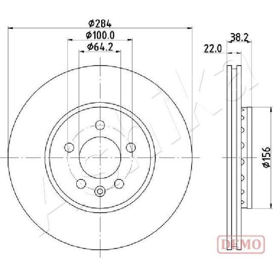 60-04-442C - Brake Disc 