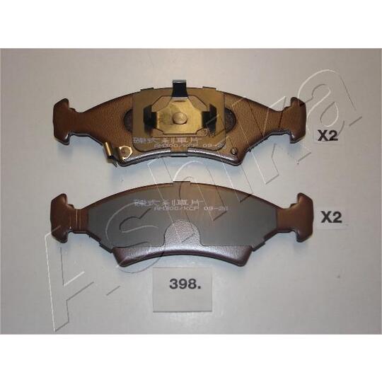 50-03-398 - Brake Pad Set, disc brake 