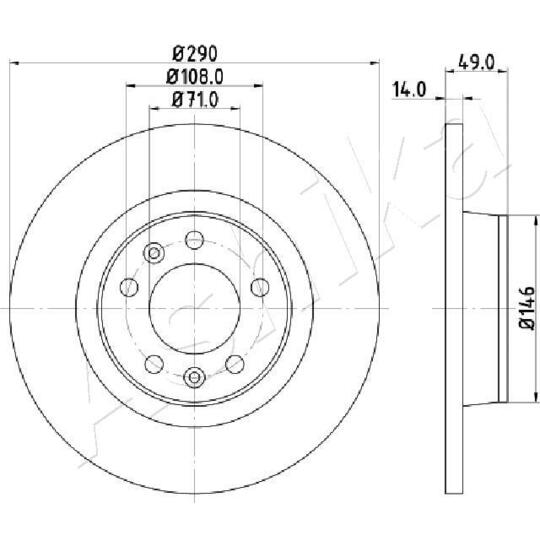 61-00-0219 - Brake Disc 