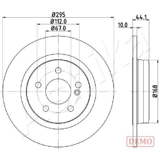 61-00-0503C - Brake Disc 