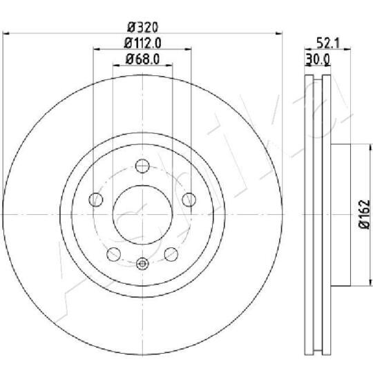 60-00-0919 - Brake Disc 