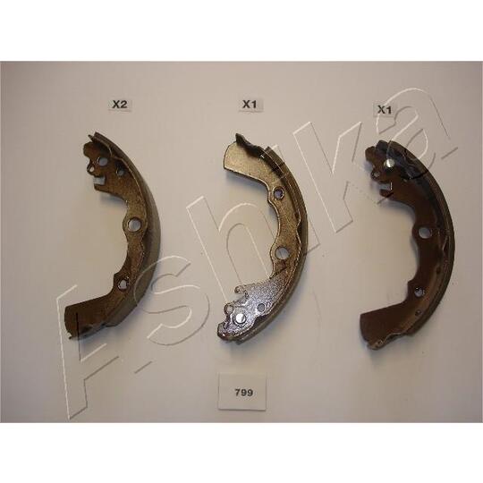 55-07-799 - Brake Shoe Set 