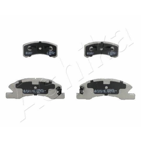 50-06-609 - Brake Pad Set, disc brake 