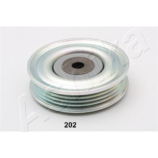 129-02-202 - Deflection/Guide Pulley, v-ribbed belt 