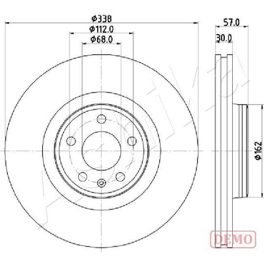 60-00-0920C - Brake Disc 