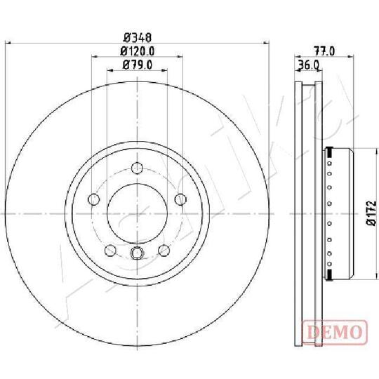 60-00-0157C - Brake Disc 