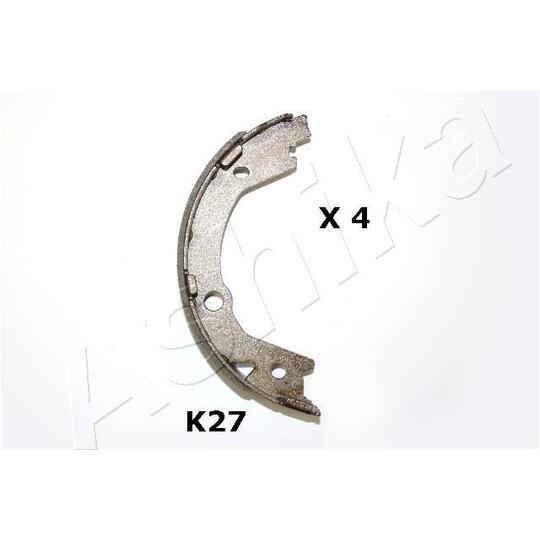 55-0K-K27 - Brake Shoe Set, parking brake 