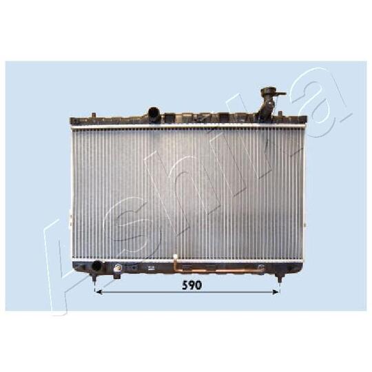 RDA283088 - Radiator, engine cooling 