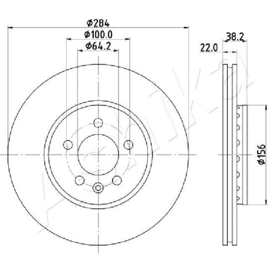 60-04-442 - Brake Disc 