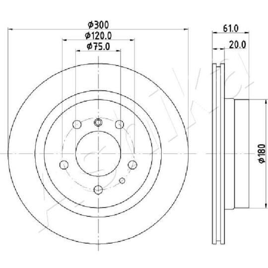 61-00-0118 - Brake Disc 