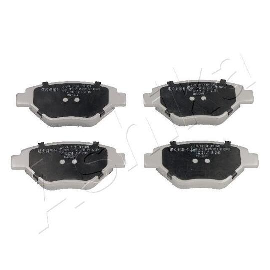 50-00-0716 - Brake Pad Set, disc brake 