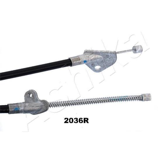 131-02-2036R - Cable, parking brake 