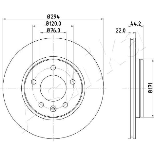 61-00-0925 - Brake Disc 