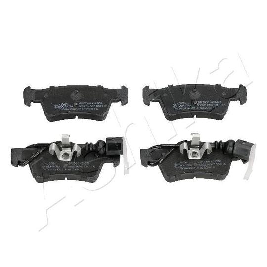 51-00-0924 - Brake Pad Set, disc brake 