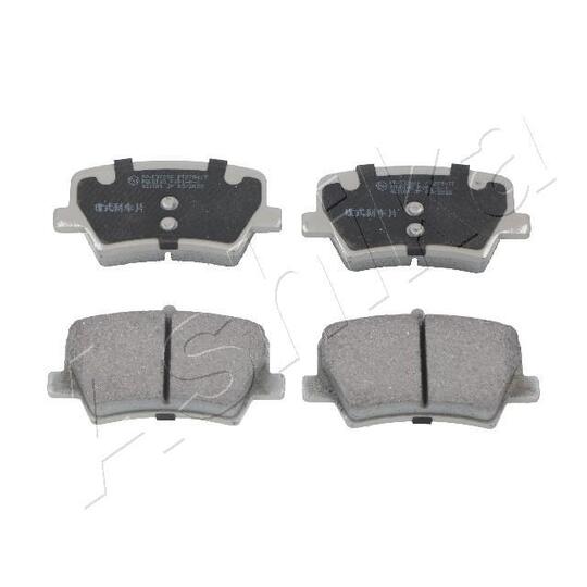 51-00-0322 - Brake Pad Set, disc brake 